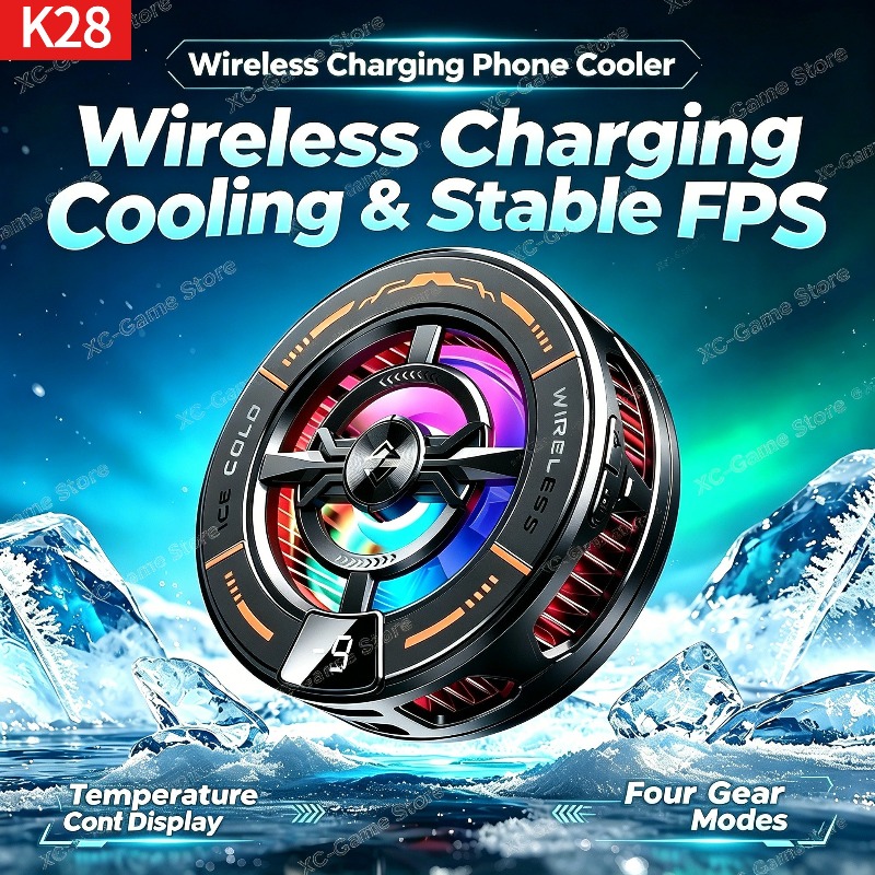 Gaming Accessories Room - Magnetyczny chłodzik do telefonu K28 z
