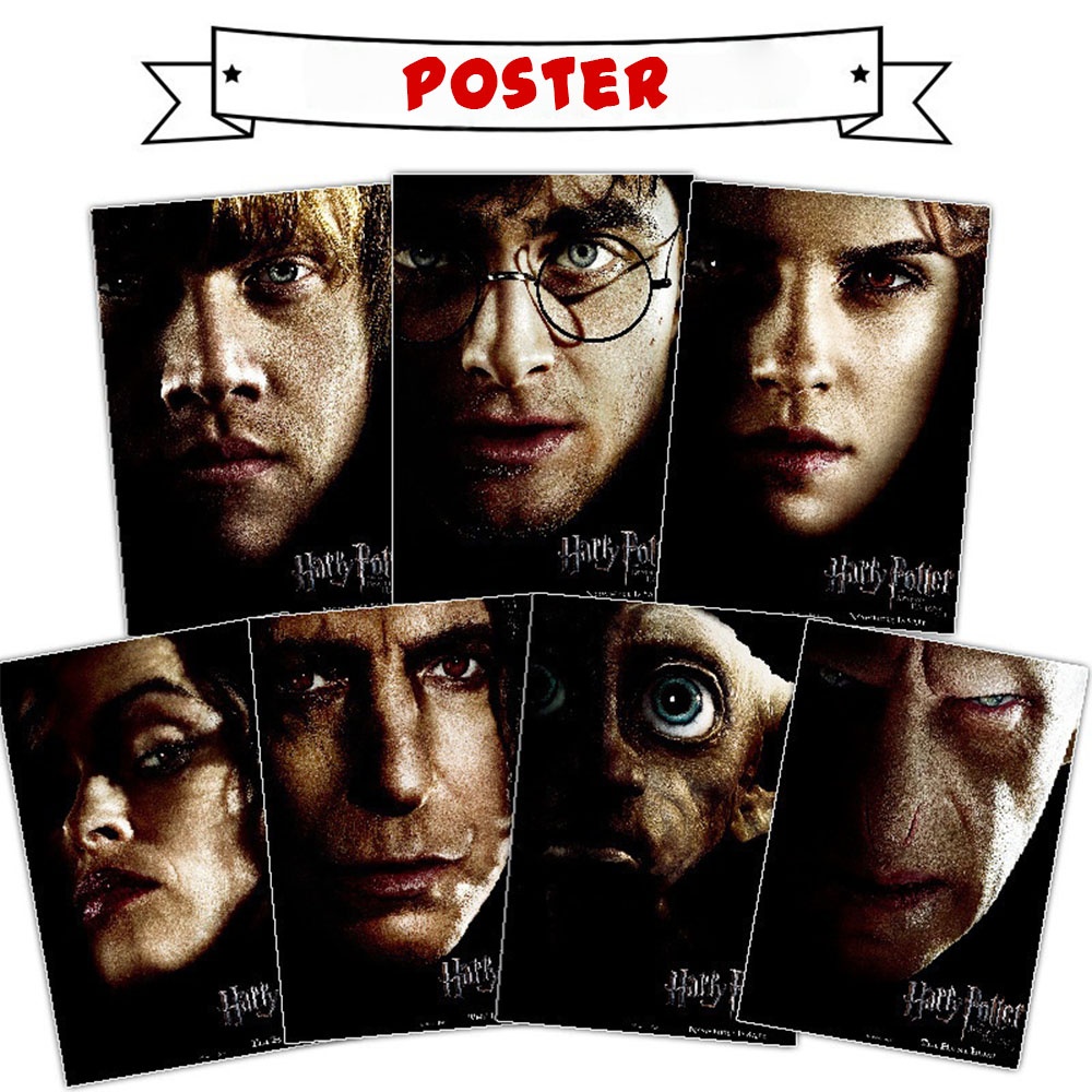 Gaming Accessories Room - Oryginalne plakaty Harry Potter z motywem