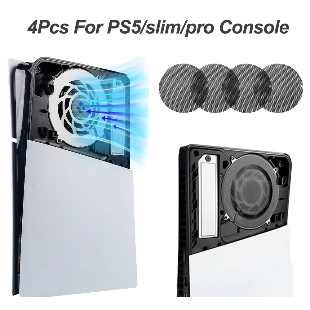 Gaming Zone Accessories - Filtr przeciwpyłowy do konsoli PS5/slim/pro, 4
