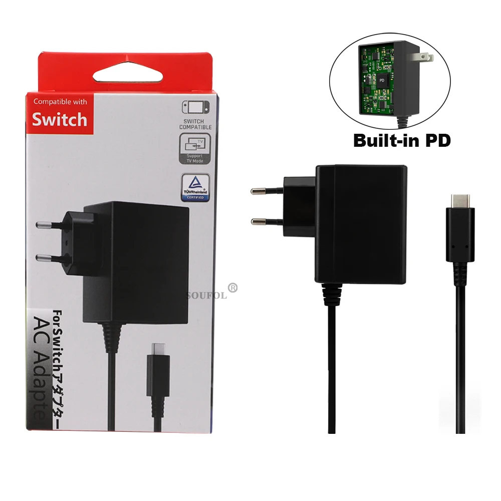 Gaming Zone Accessories - Ładowarka sieciowa do NS Switch i
