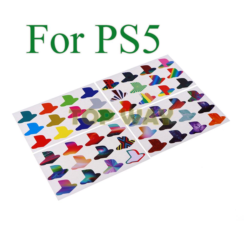 Gaming Zone Accessories - 12 sztuk/partia Kolorowe naklejki na konsolę