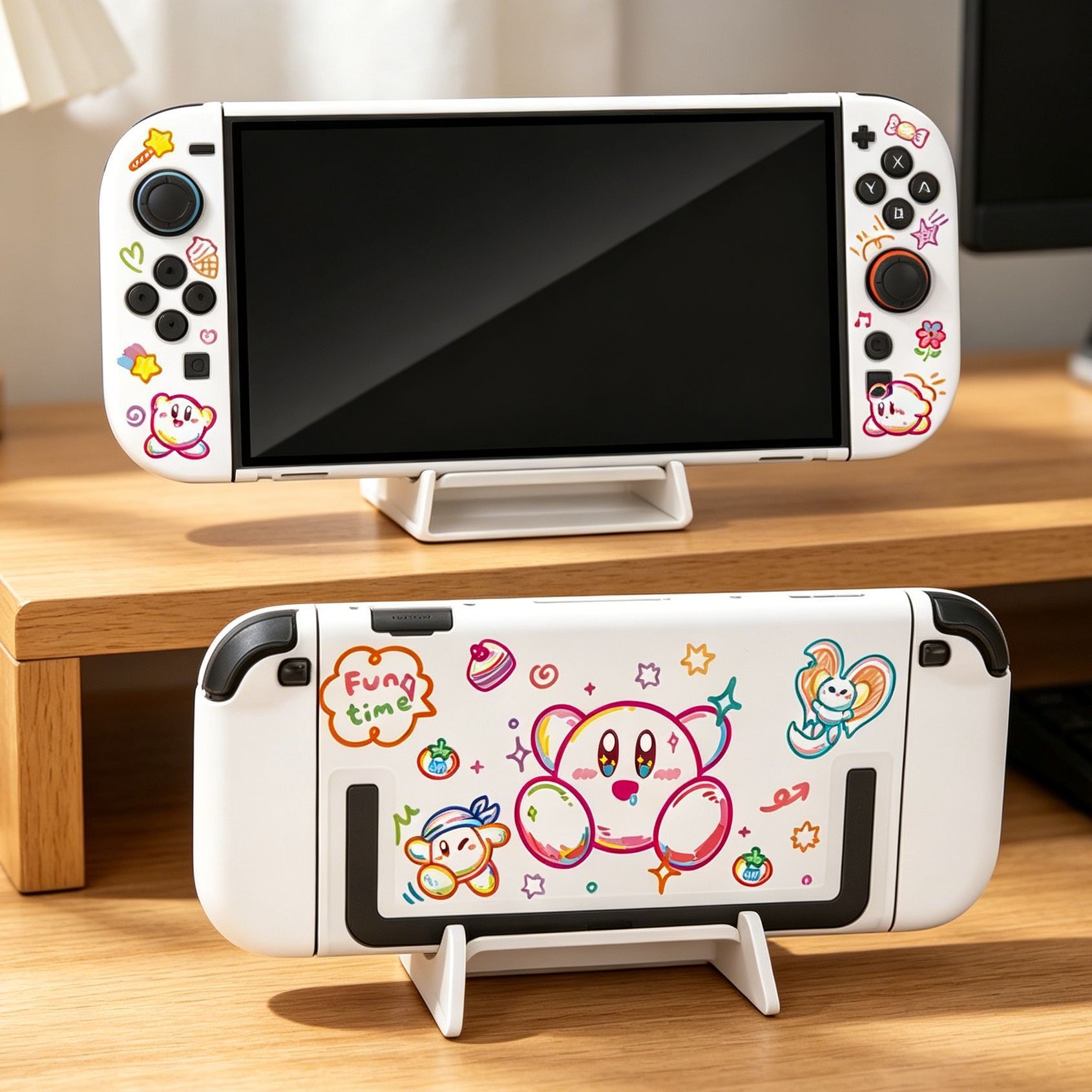Gaming Accessories Controller - Twarde etui ochronne Kirby na Switch