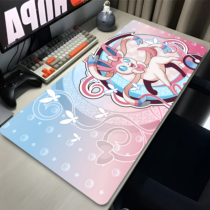 Video Gaming Accessories - Duża Różowa Urocza Podkładka Pod Mysz