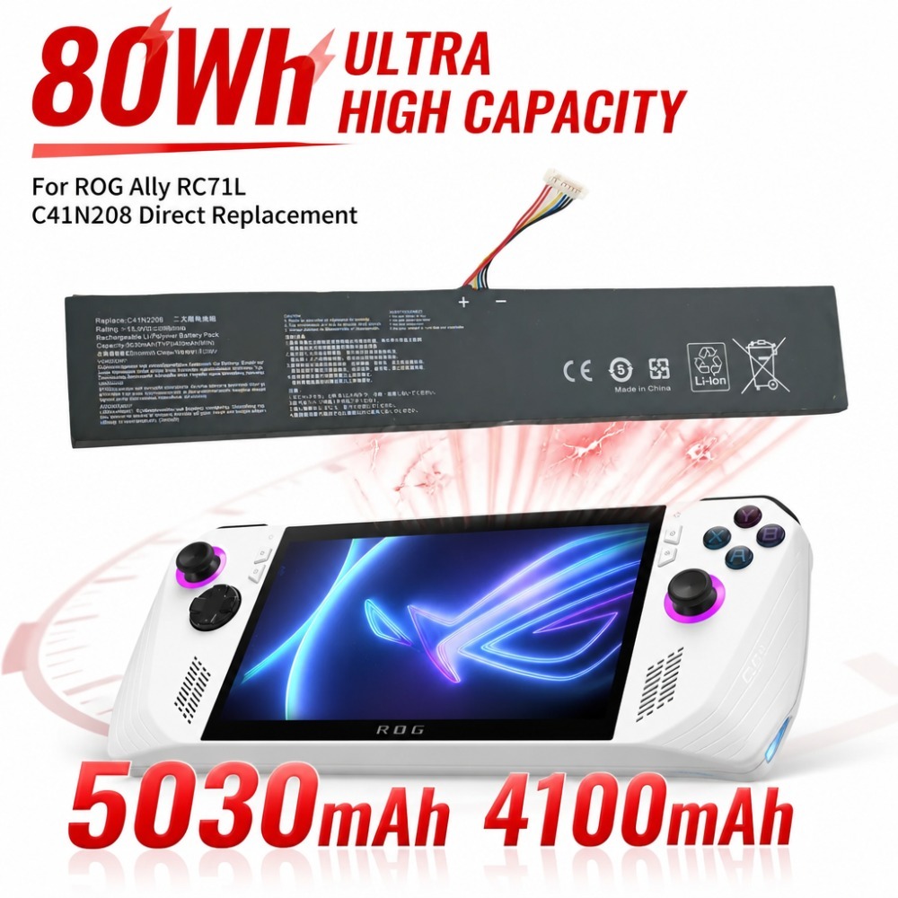 80Wh 5030mAh 4100mAh Bateria z – Gaming Accessories Asus recenzja i cena