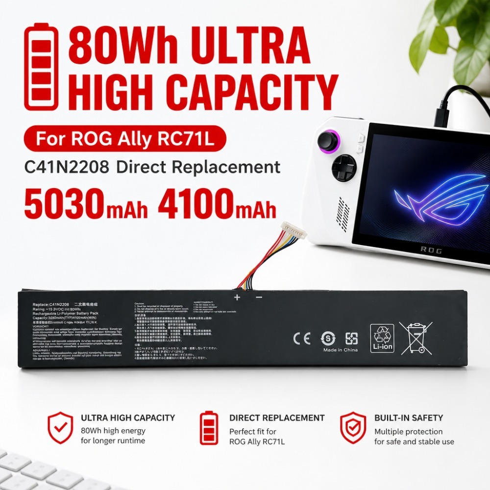 80Wh 5030mAh 4100mAh Bateria z – Gaming Accessories Asus recenzja i cena