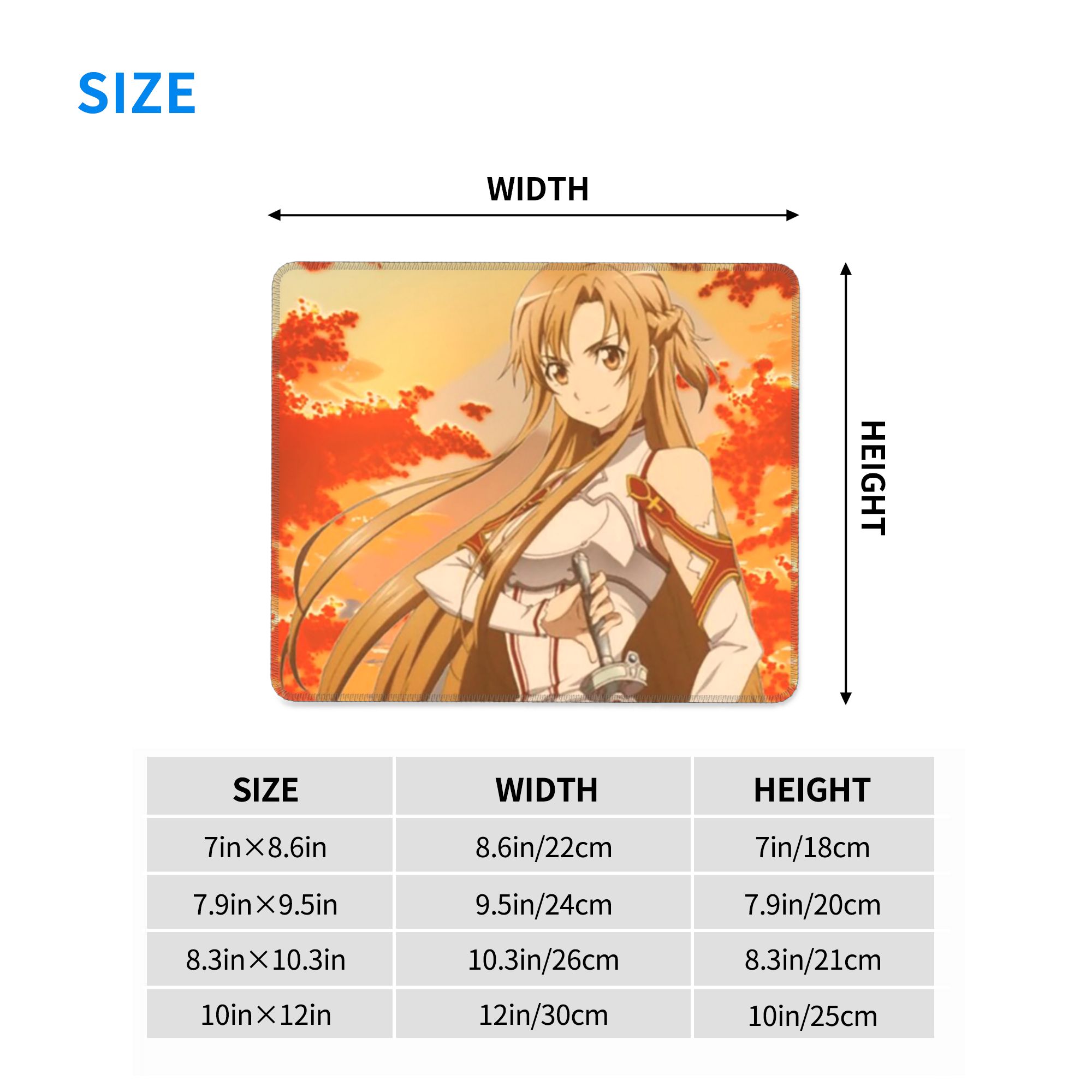 Podkładka pod mysz Sword Art O – Gaming Accessories Online recenzja i cena