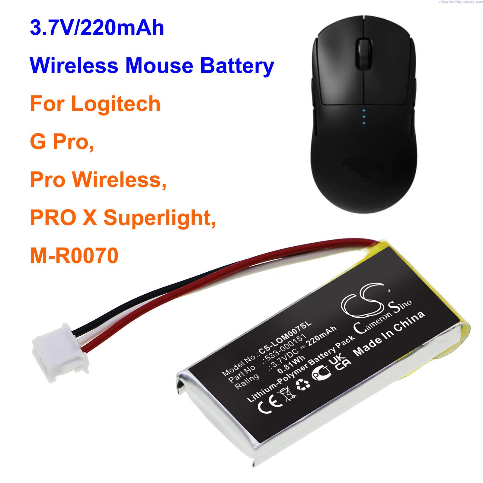 Bateria 3.7V 220mAh 533-000151 – Logitech Mouse G Pro X Superlight recenzja i cena