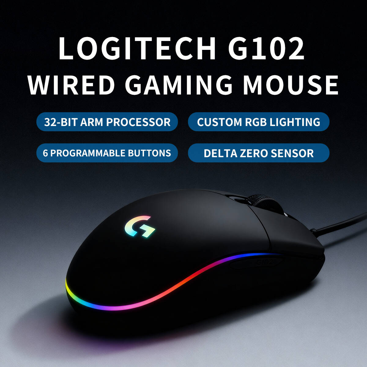 Mysz gamingowa Logitech G203,  – Logitech Mouse G203 recenzja i cena