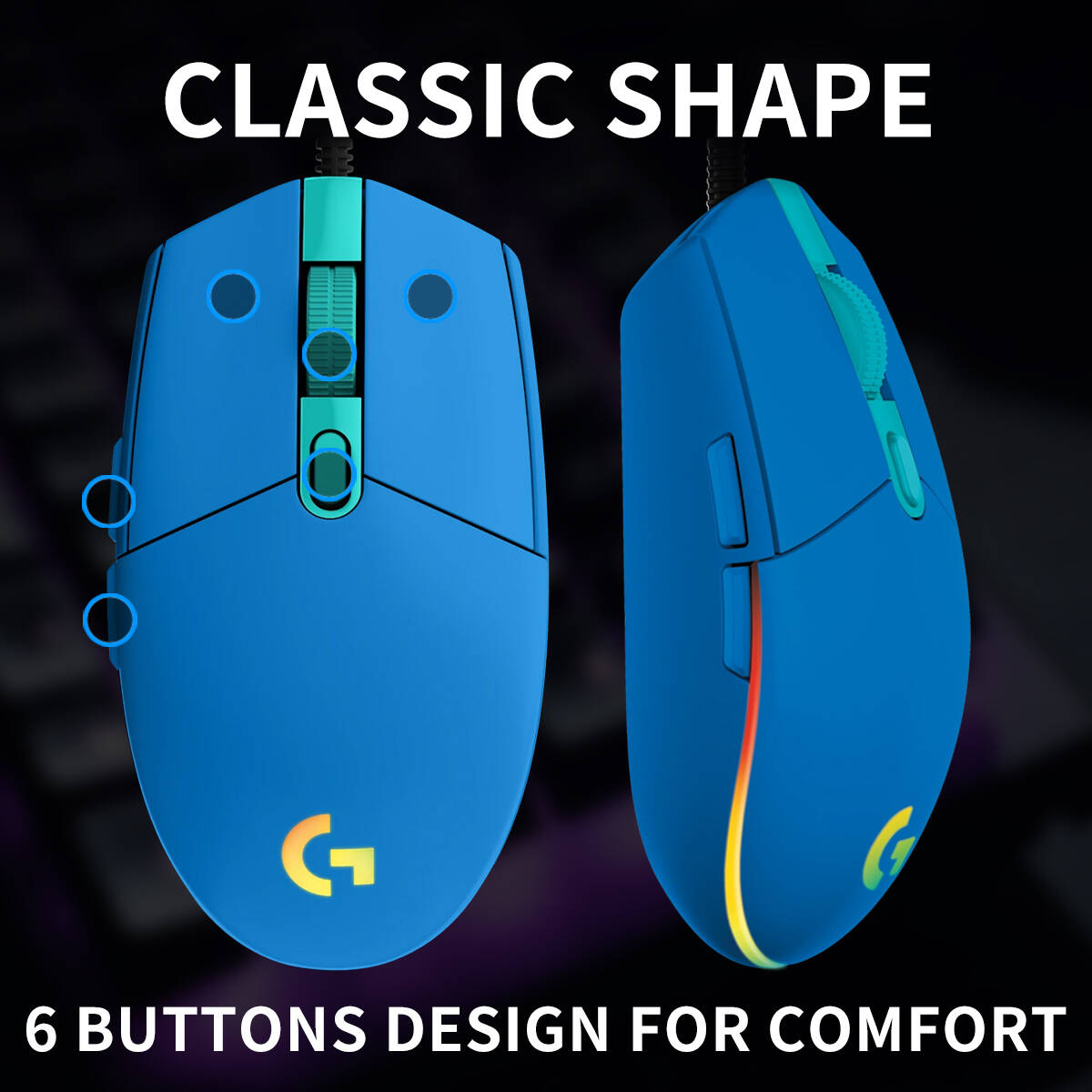 Logitech G203 Przewodowa Mysz  – Logitech Mouse G203 recenzja i cena