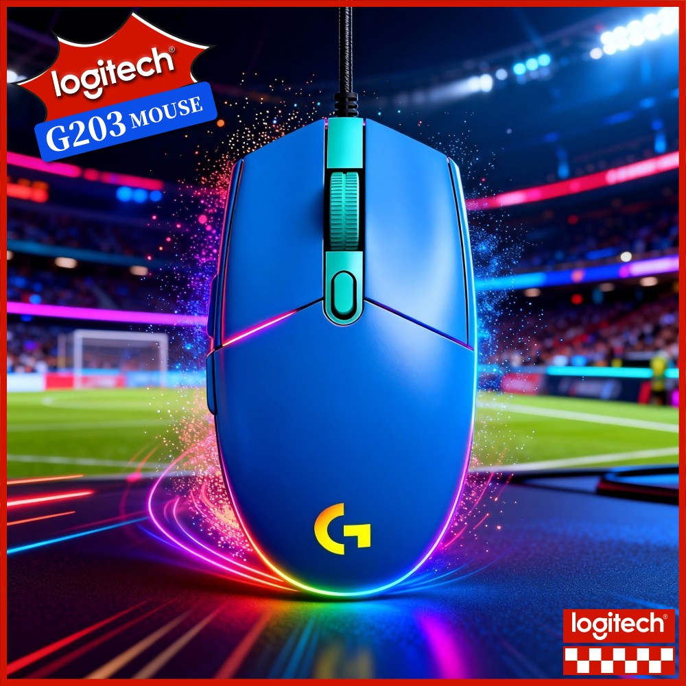 Logitech G203 Przewodowa Mysz  – Logitech Mouse G203 recenzja i cena
