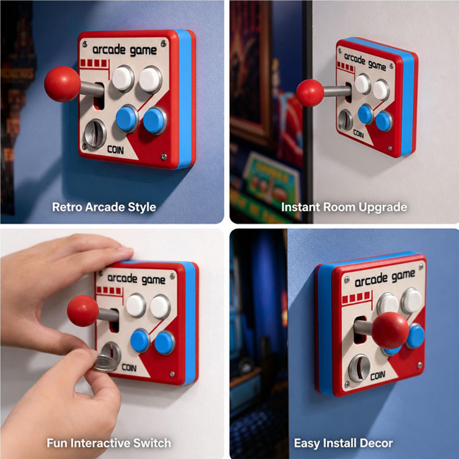 Kreatywne Retro Arcade Przełąc – Gaming Accessories Room recenzja i cena