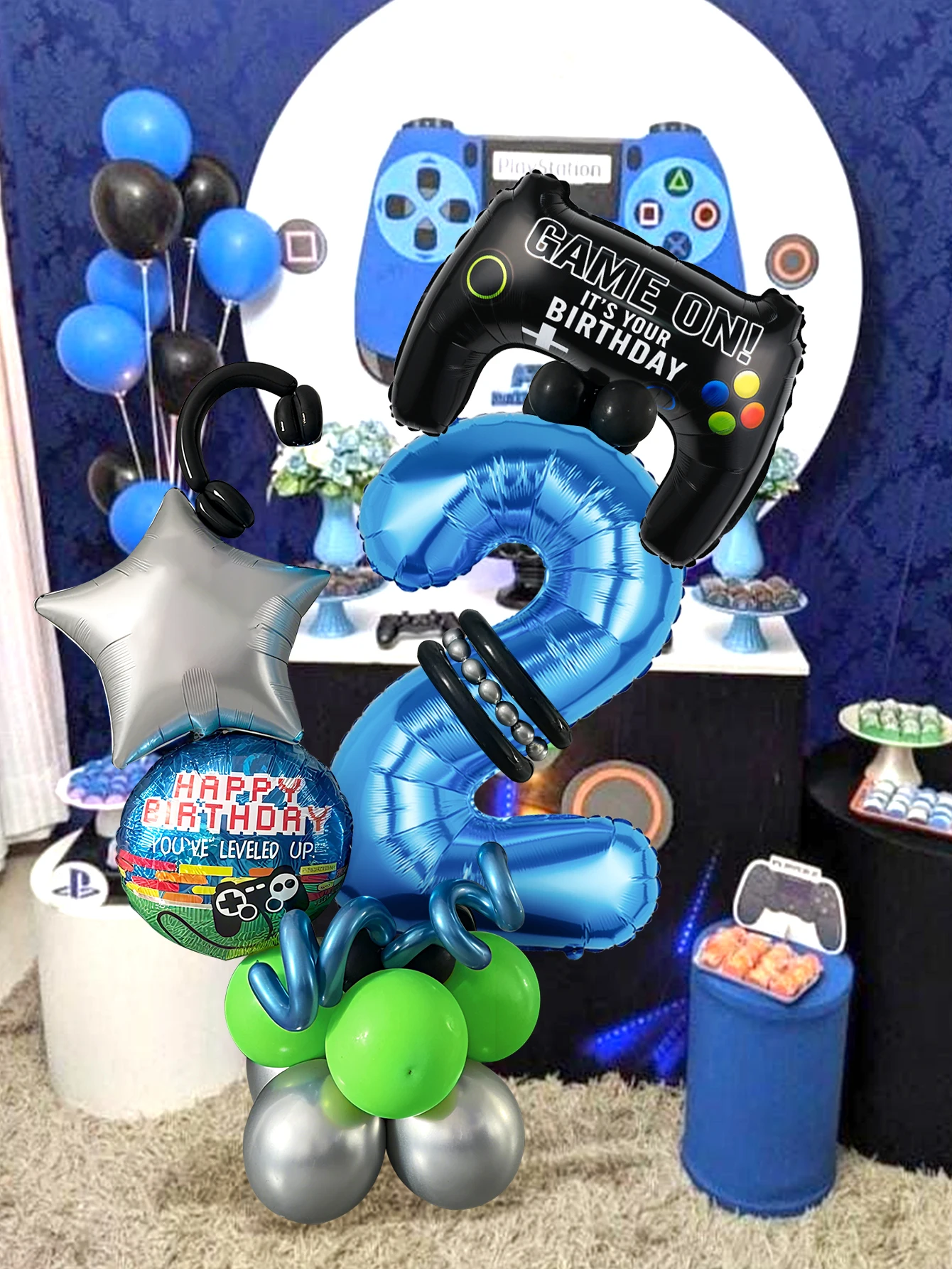 Zestaw balonów urodzinowych z  – Gaming Accessories Room recenzja i cena