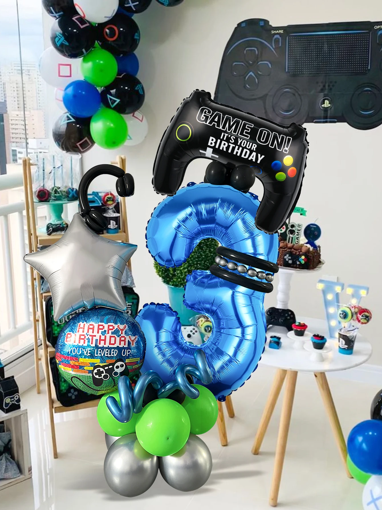 Zestaw balonów urodzinowych z  – Gaming Accessories Room recenzja i cena