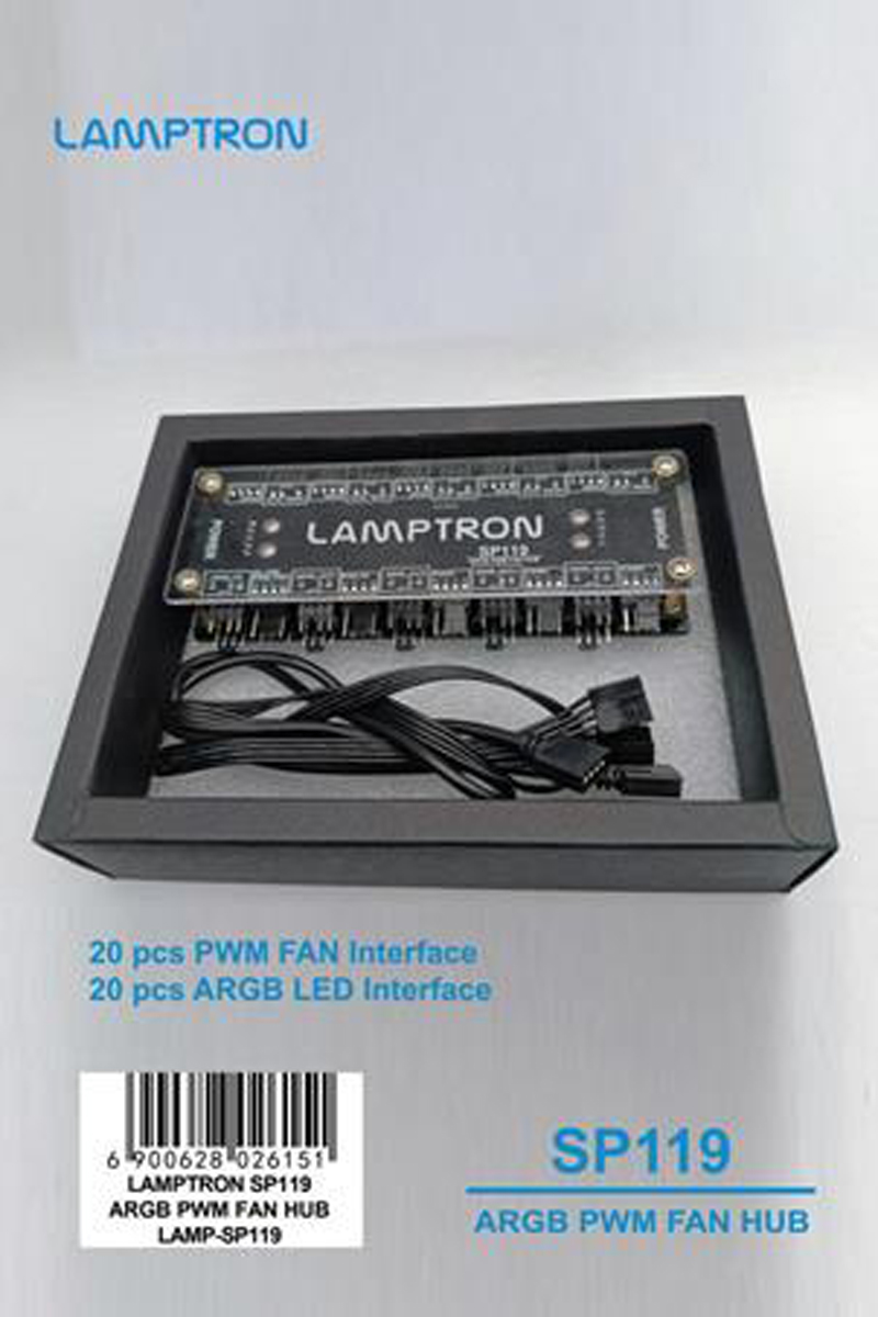 LAMPTRON 20-kanałowy Hub Wenty – Gaming Hardware And Accessories recenzja i cena